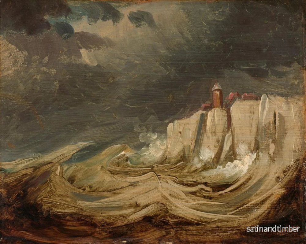 Reproduktion av målningen Tempêtes sur la côte - Johannes Tavenraat - Bild 2