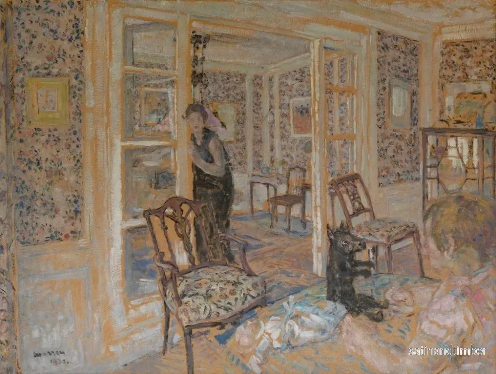 Reproduktion av målningen inomhus - George Morren - Bild 2