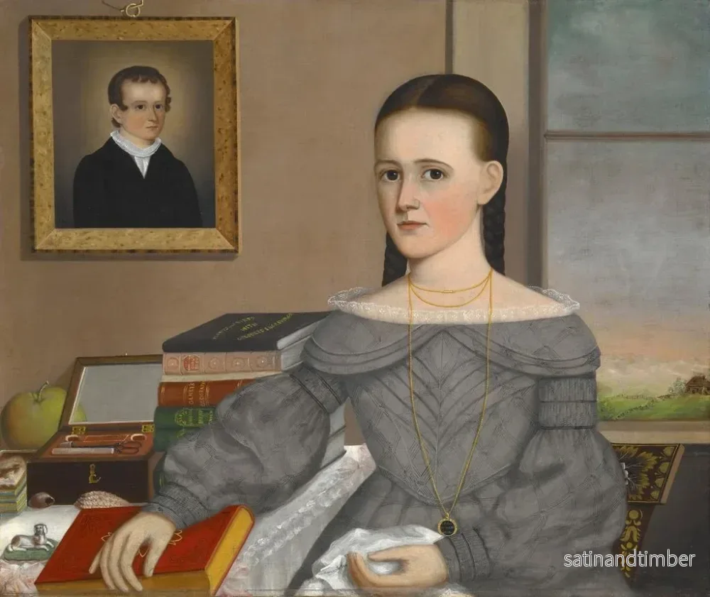 Reproduktion av målningen av porträttet av Marie Jane Andrew - Joseph R. Mason - Bild 2