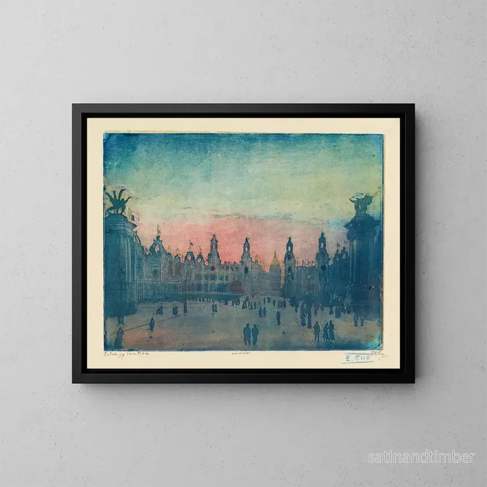 Reproduktion av målningen Palais des Invalides - Pierre-Marcel Roy