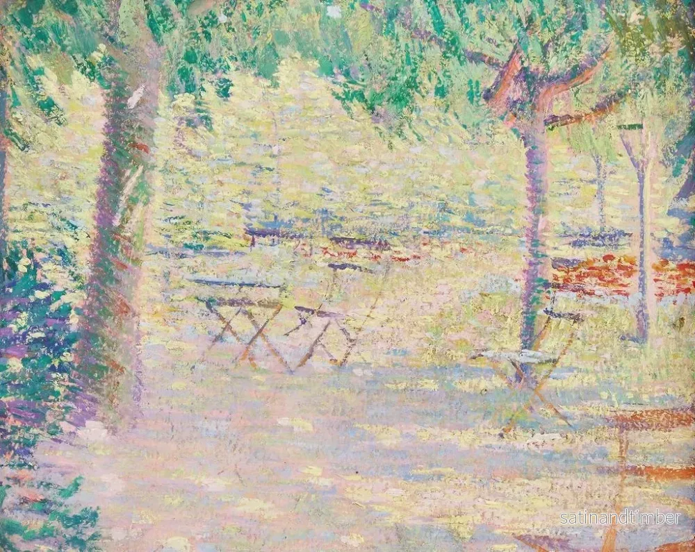 Reproduktion av målningen Solig terrass i Giverny - Philip Leslie Hale - Bild 2