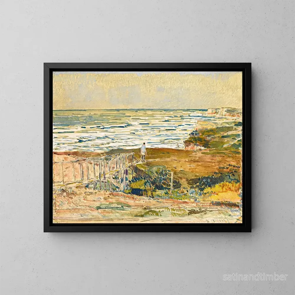 Reproduktion av målningen Fiskare i Montauk – Childe Hassam Reproduktion av målningen Fiskare i Montauk – Childe Hassam