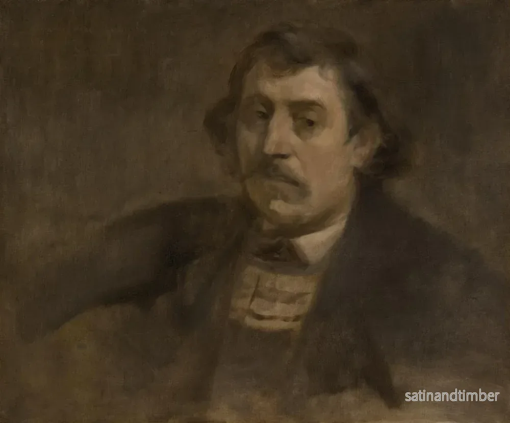 Reproduktion av målningen Portrait de Paul Gauguin - Eugène Carrière - Bild 2