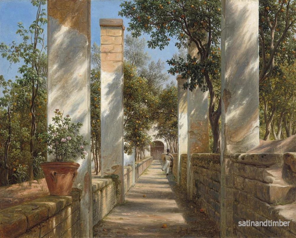 Reproduktion av målningen Pergola med apelsiner - Thomas Fearnley - Bild 2