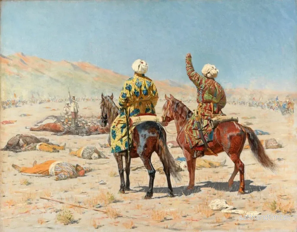 Reproduktion av målningen Om kriget - Vasily Vereshchagin - Bild 2
