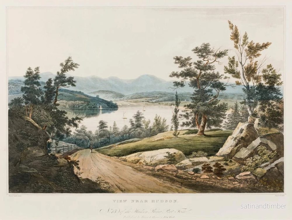 Reproduktion av målningen Vue près de Hudson - William Guy Wall - Bild 2