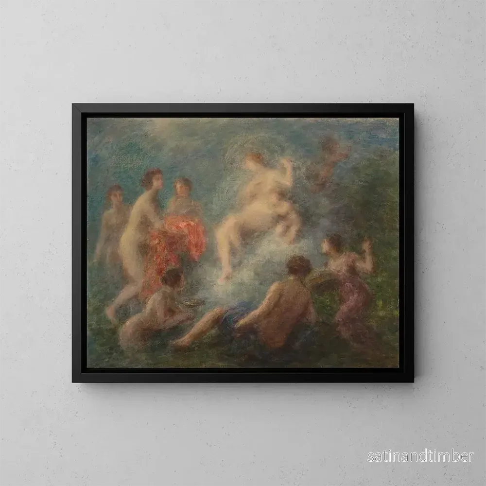Reproduktion av målningen Toilette de Vénus - Henri Fantin-Latour