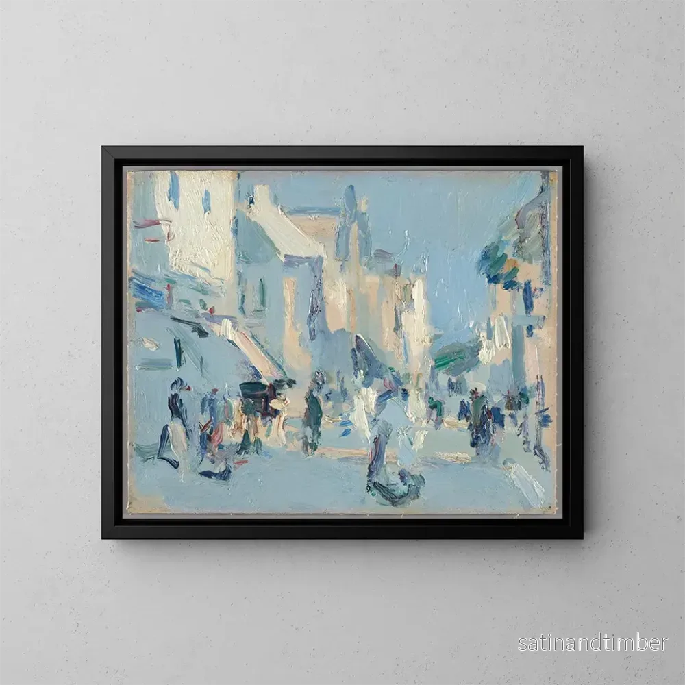 Reproduktion av målningen Paris Plage - Samuel John Peploe