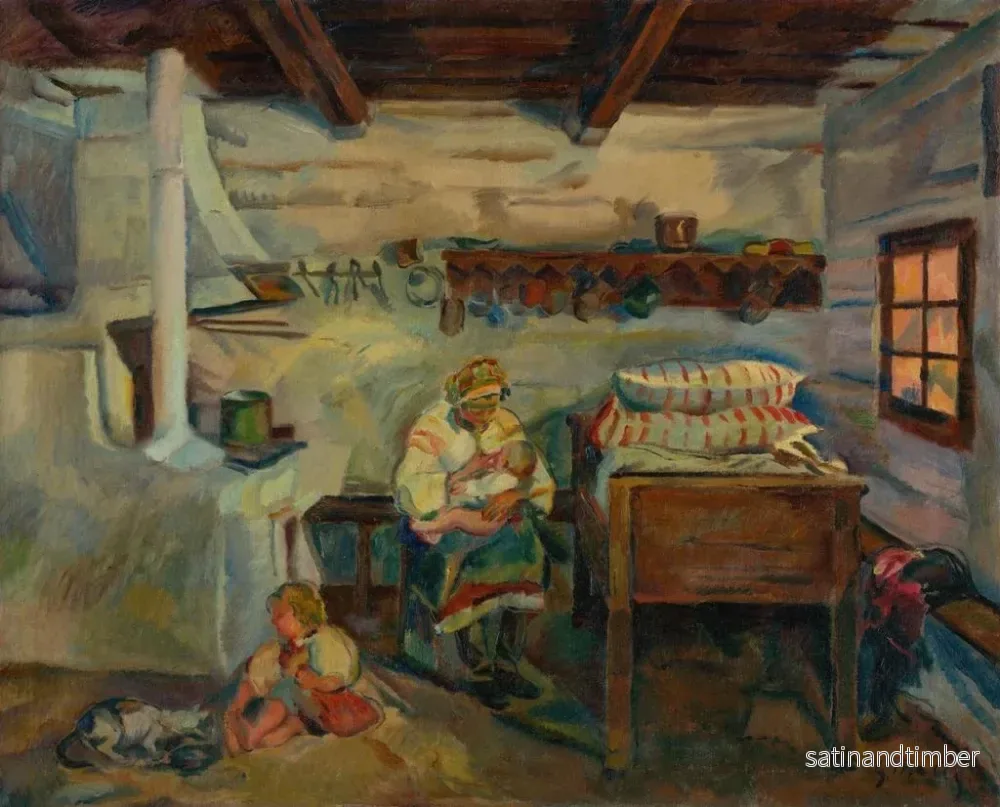 Reproduktion av målningen av Chambre de diar - Gustav Mahler - Bild 2