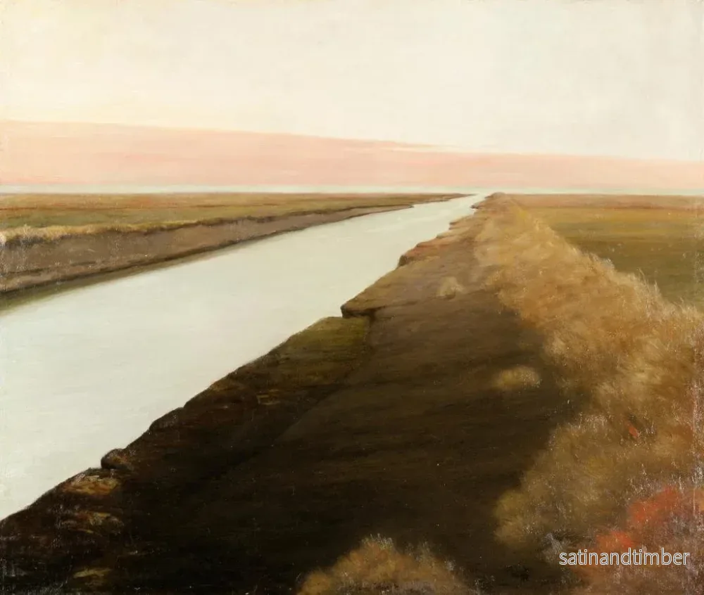 Reproduktion av målningen Ruisseau de Ribe - Johan Rohde - Bild 2