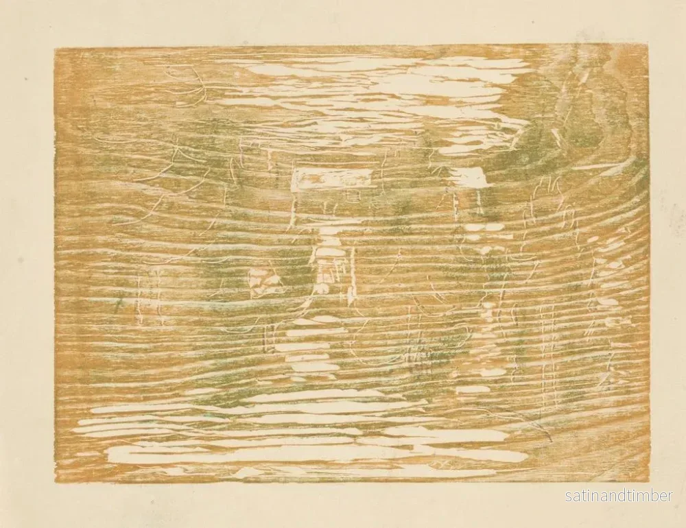 Reproduktion av målningen Landskap - Edvard Munch - Bild 2