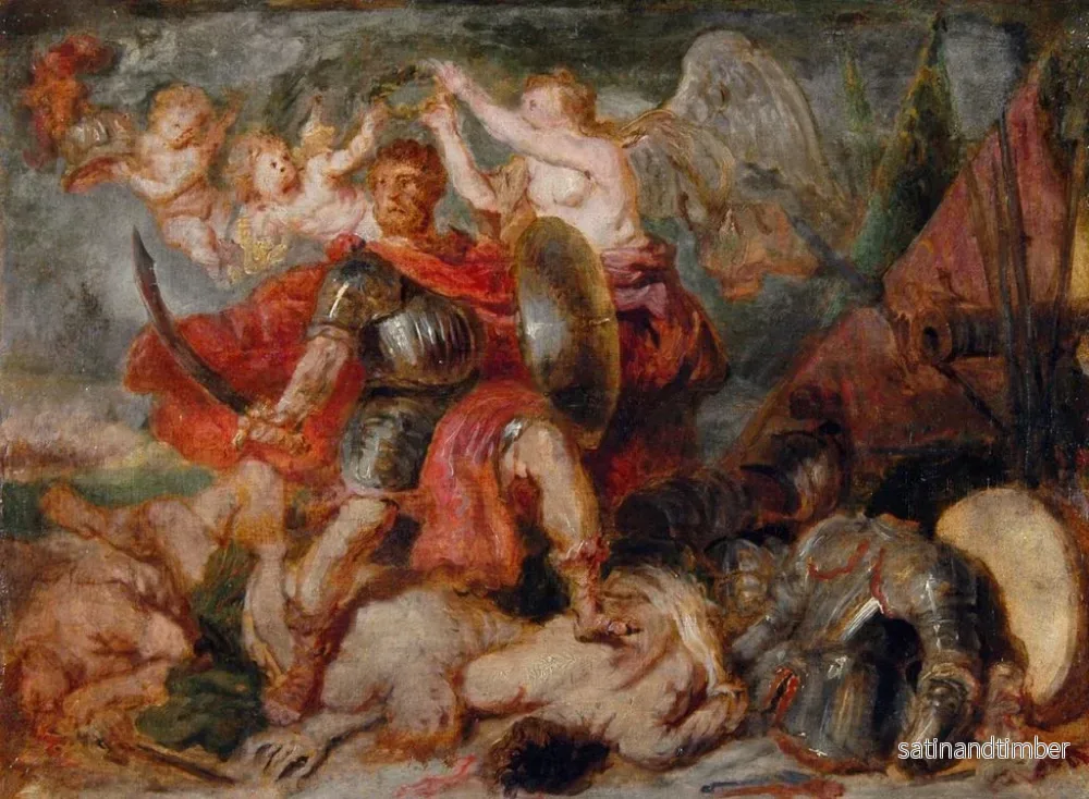 Reproduktion av målningen Le triomphe d'Henri IV - Peter Paul Rubens - Bild 2