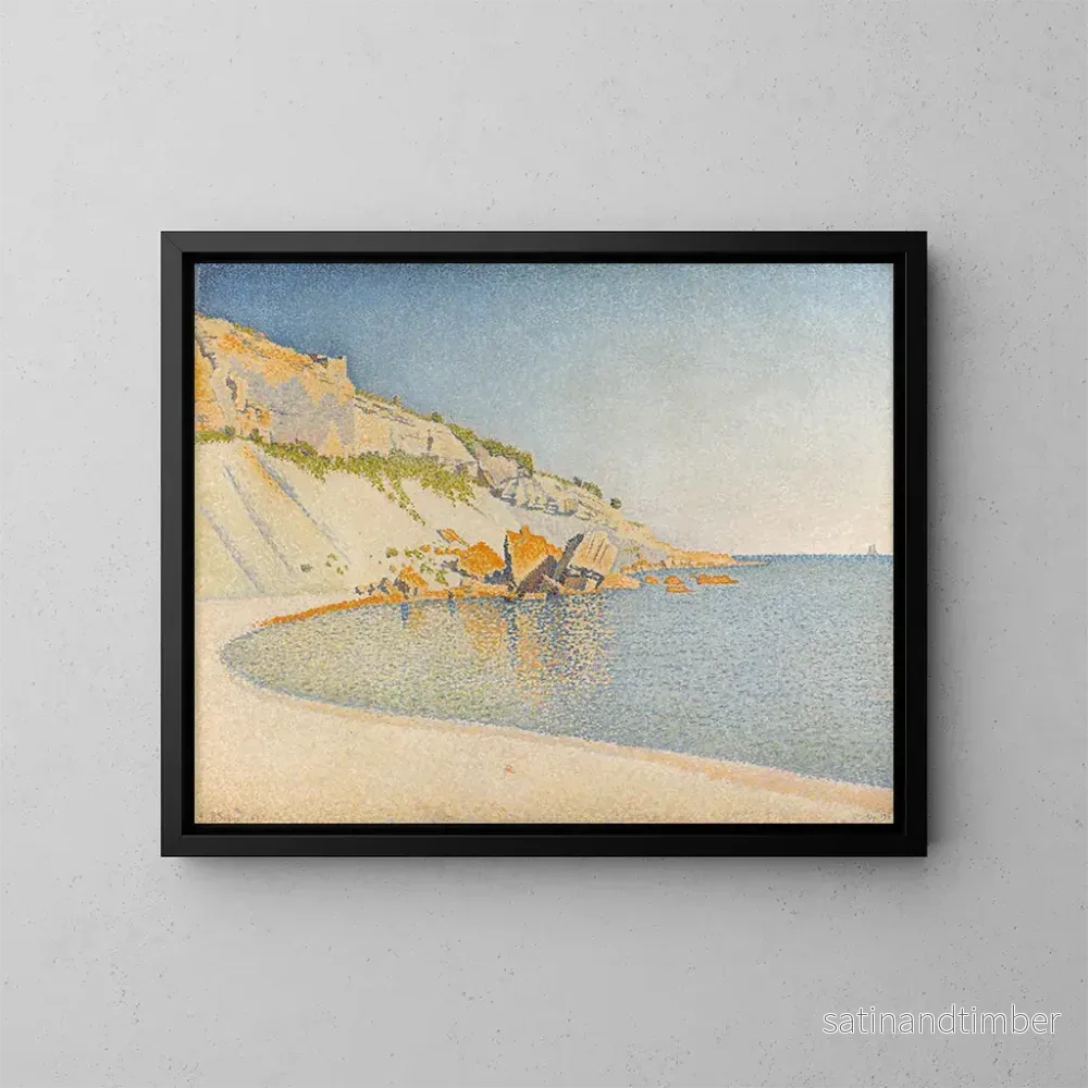Reproduktion av målningen Cassis, Cap Lombard, Opus 196 - Paul Signac