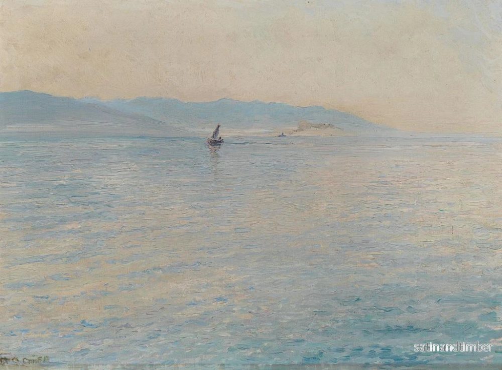 Reproduktion av målningen Mer calme - Menci Clement Crnčić - Bild 2