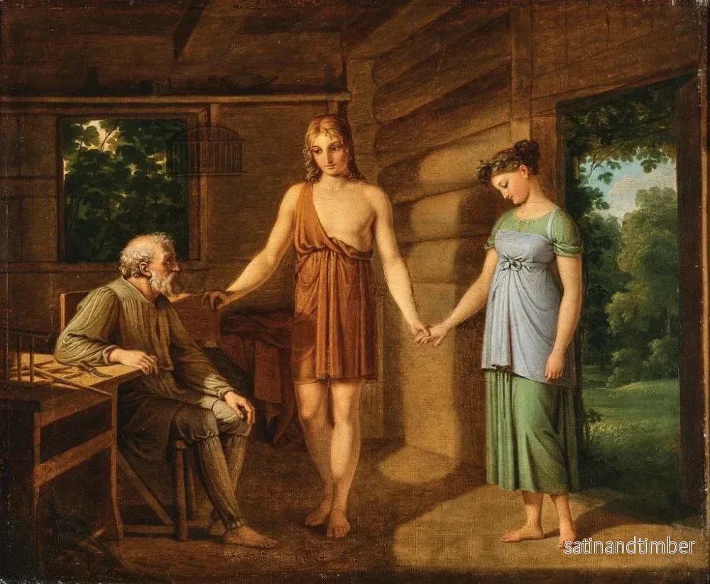 Reproduktion av målningen La Présentation de la Mariée - Eberhard Wächter - Bild 2