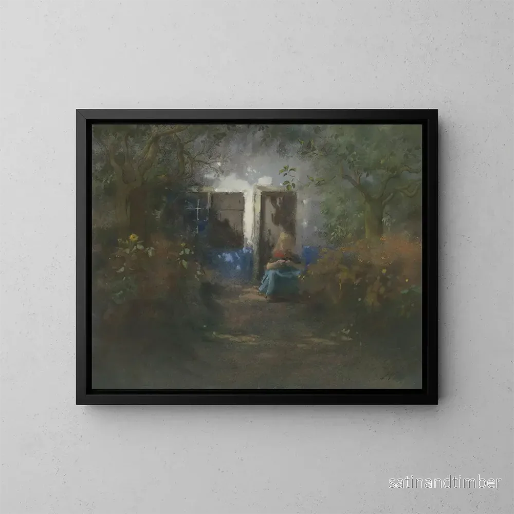 Reproduktion av målningen Idylle - Jan Voerman
