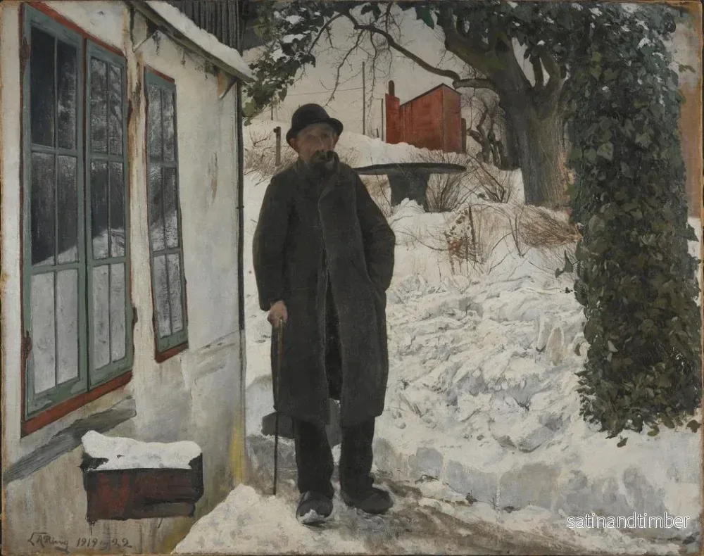 Reproduktion av målningen I det gamla huset - Laurits Andersen Ring - Bild 2