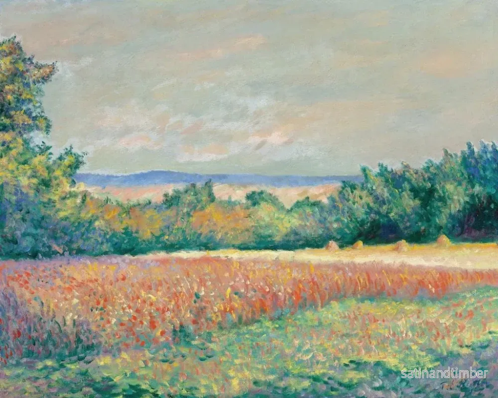 Reproduktion av målningen Les Dérives de Giverny - Theodore Earl Butler - Bild 2