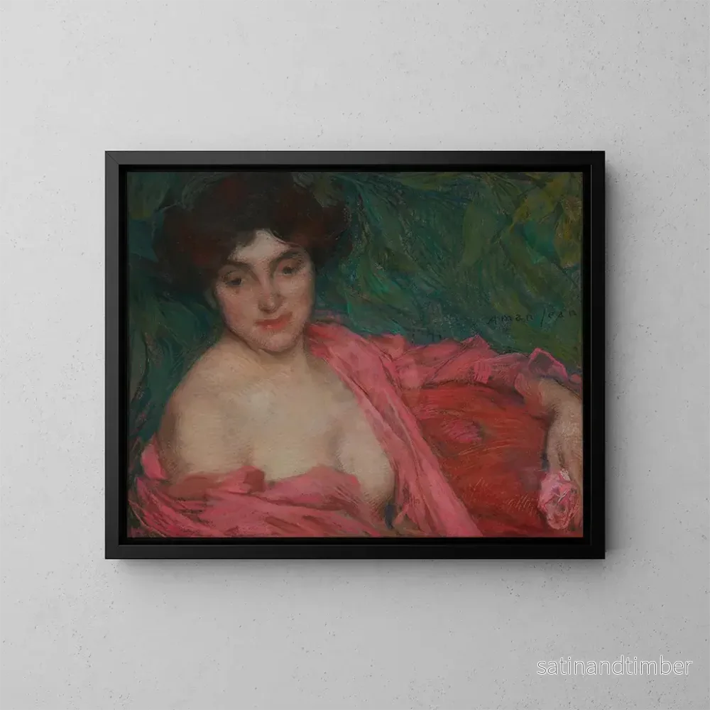 Reproduktion av målningen Ungdom - Edmond François Aman-Jean