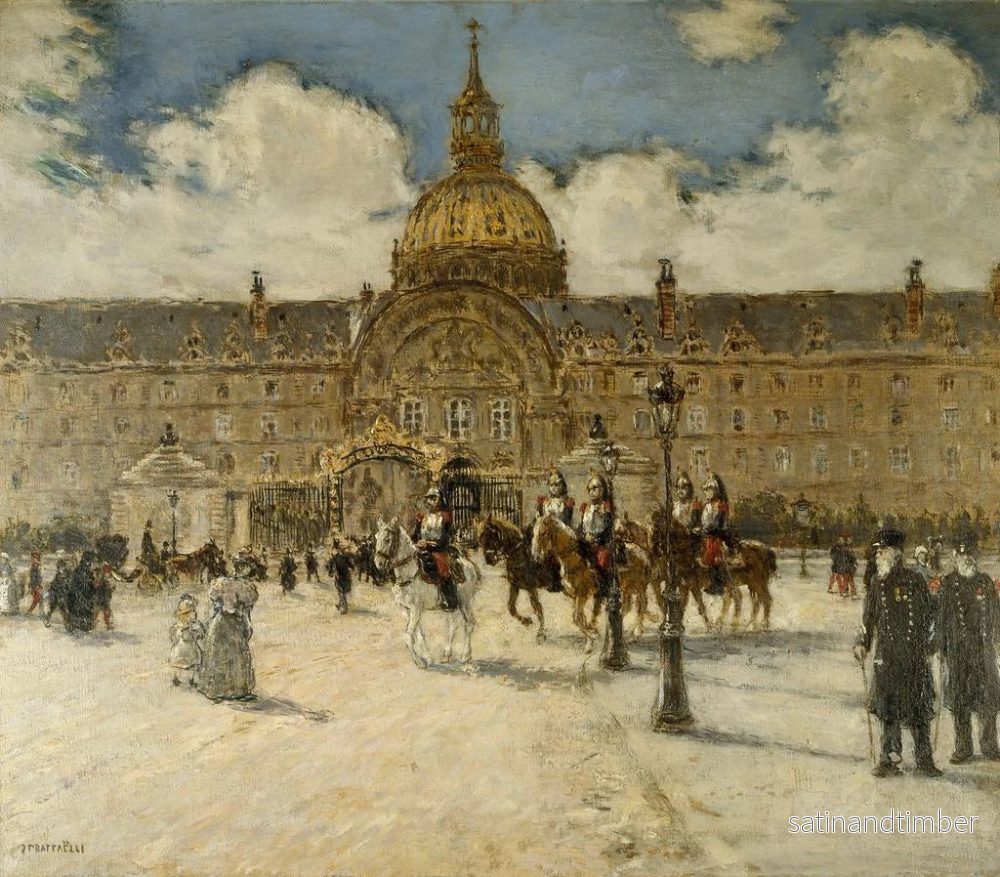 Reproduktion av målningen Les Invalides - Jean François Raffaëlli - Bild 2
