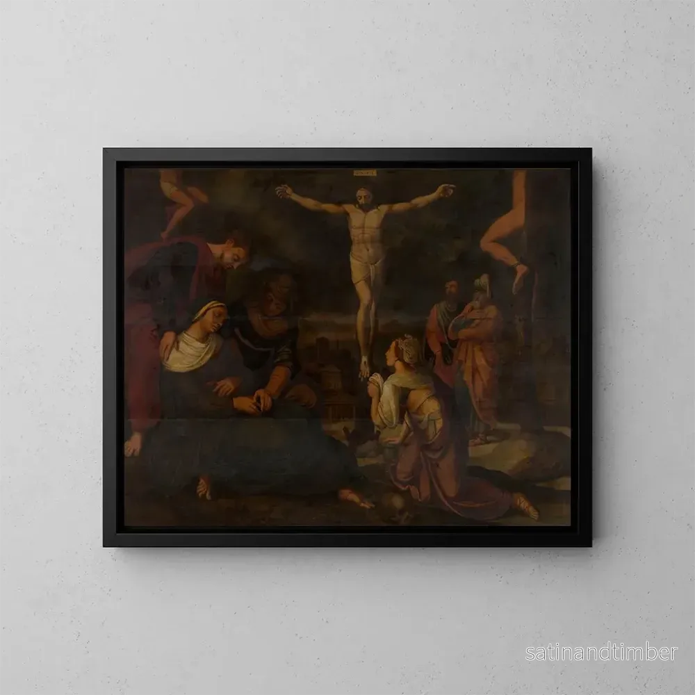 Reproduktion av målningen Calvaire - Lambert van Noort