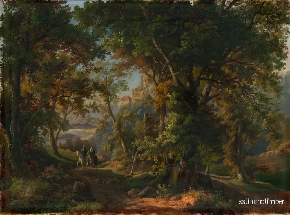 Reproduktion av målningen Landskapsromantisk - Georg Maria Eckert - Bild 2