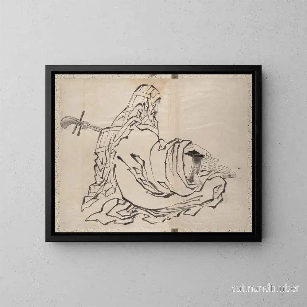 Reproduktion av målningen Album av skissbok av Katsushika Hokusai och hans lärjungar Pl55 – Katsushika Hokusai Reproduktion av målningen Album av skissbok av Katsushika Hokusai och hans lärjungar Pl55 – Katsushika Hokusai