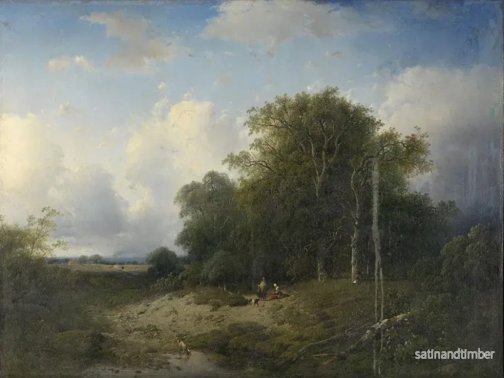 Reproduktion av målningen Landskap - Frederik Hendrik Hendriks - Bild 2