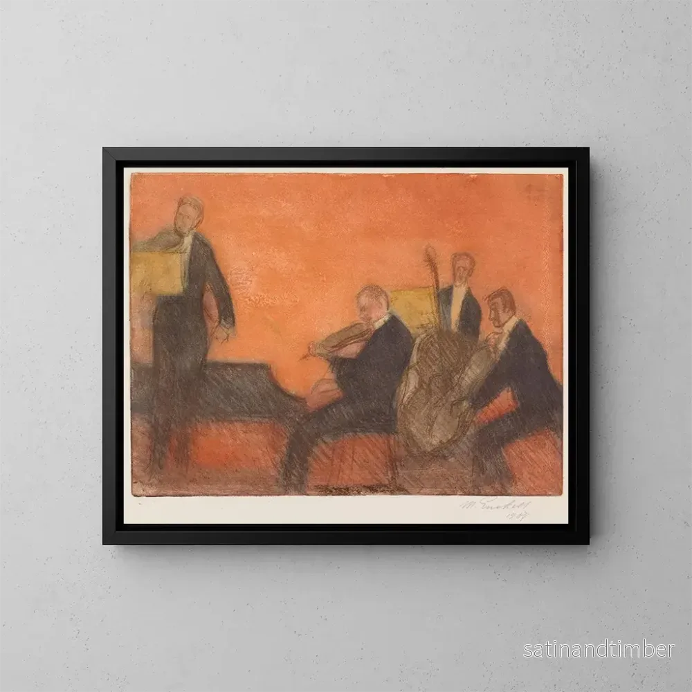 Reproduktion av målningen Musique - Magnus Enckell