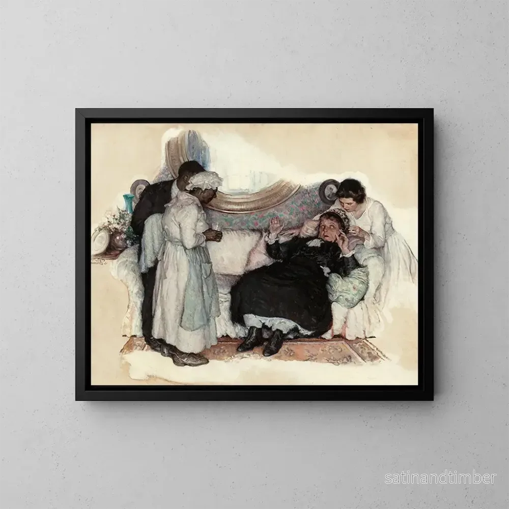 Reproduktion av målningen Les Yeux de l'amour - Edmund Franklin Ward
