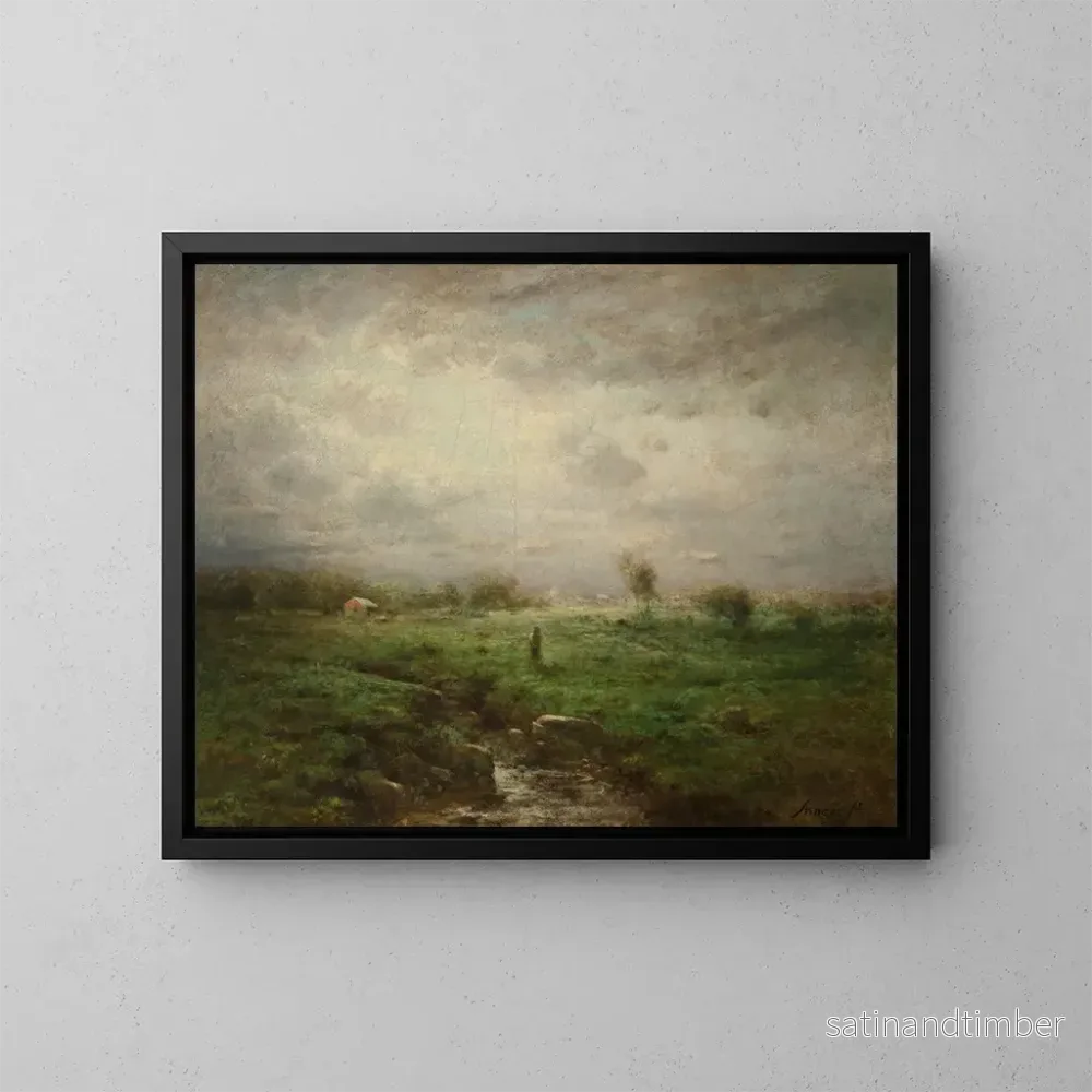 Reproduktion av målningen Ruisseau de Tarpon Springs - George Inness Jr