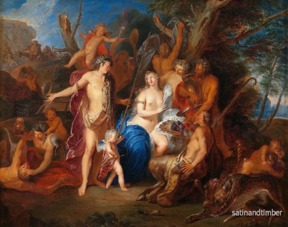Reproduktion av målningen Bacchus och Ariane - Nicolas Bertin - Bild 2
