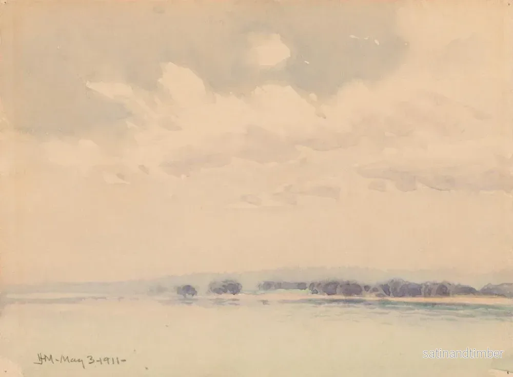 Reproduktion av målningen Oavslutad målning - James Henry Moser - Bild 2
