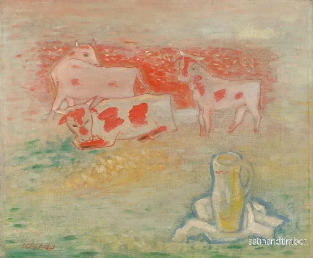 Reproduktion av målningen Pastoral Slovak - Mikuláš Galanda - Bild 2