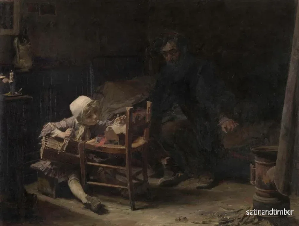 Reproduktion av målningen Misère - François Thévenot - Bild 2