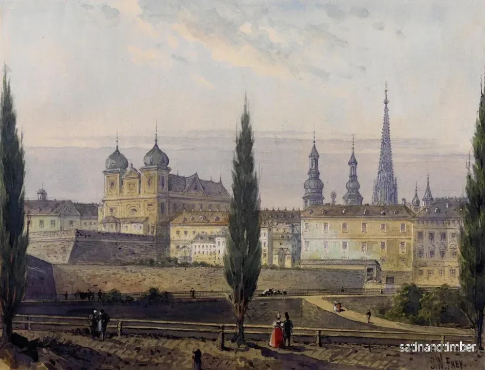 Reproduktion av målningen Vienne 02 - Johann Wilhelm Frey - Bild 2