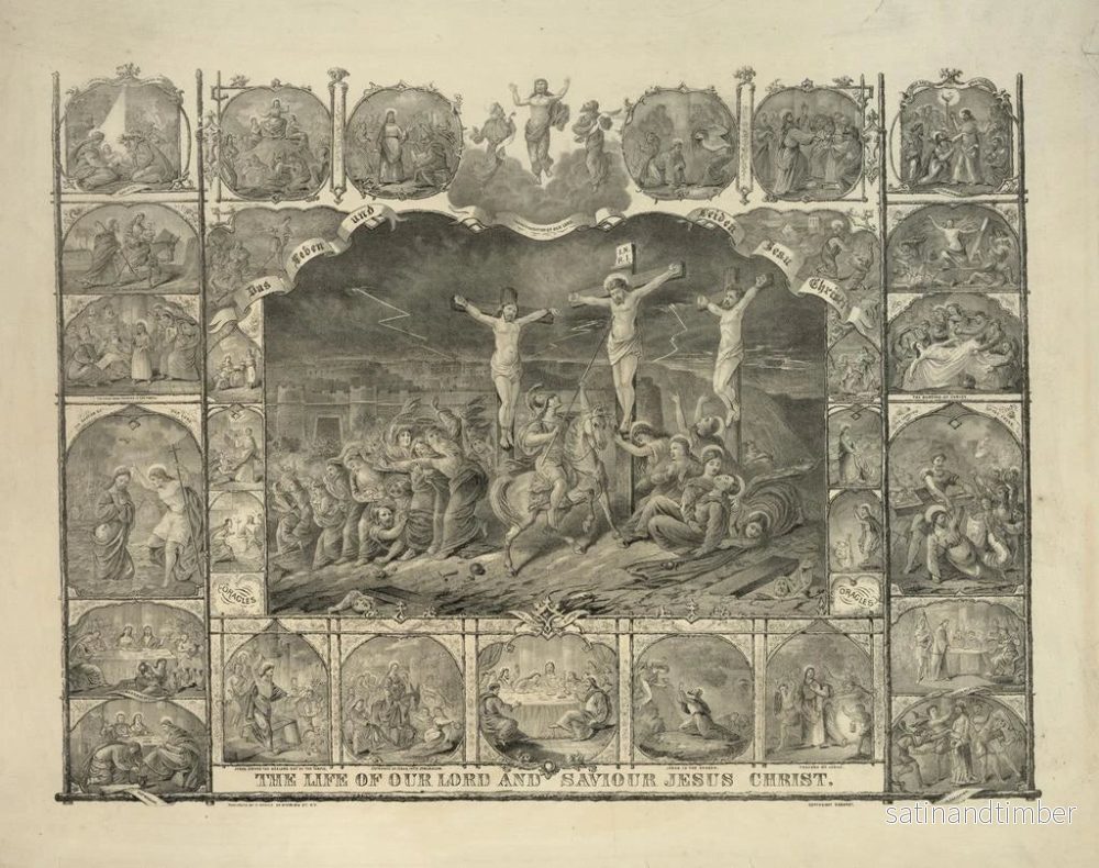 Reproduktion av målningen av vår Herres och Frälsar Jesu Kristi liv - Henry Jerome Schile - Bild 2