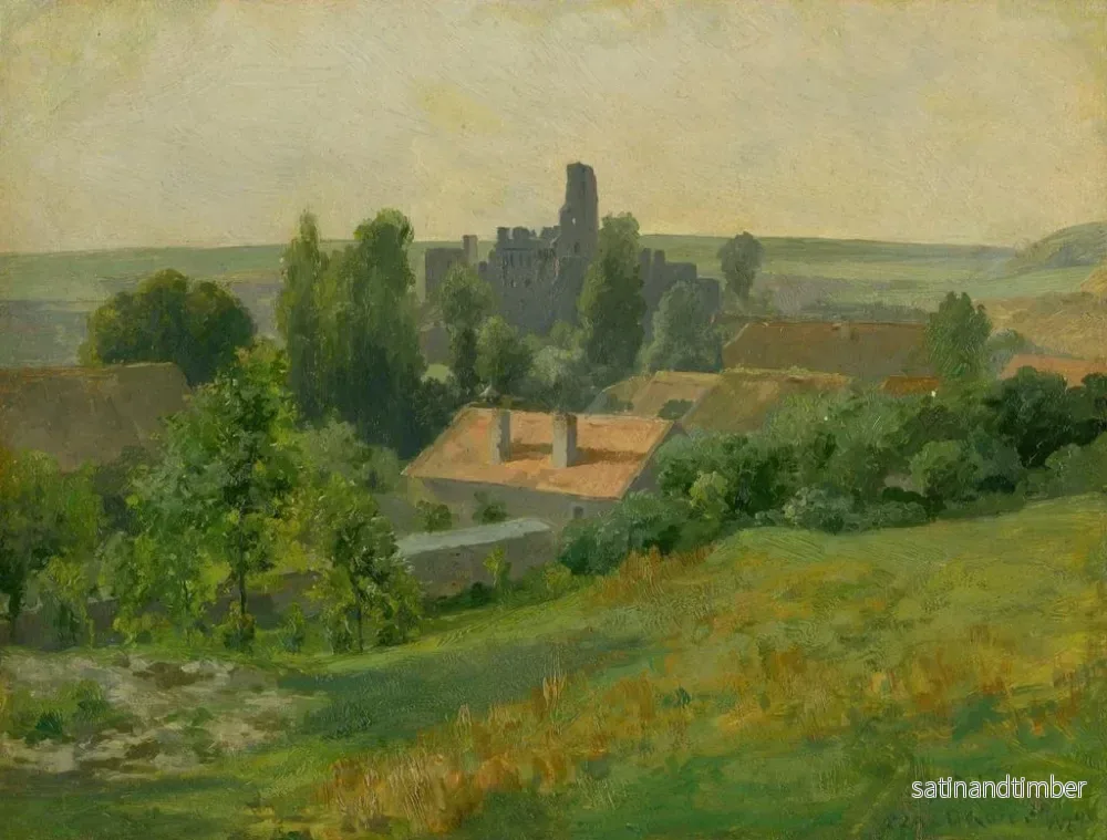 Reproduktion av målningen Château d'Oko - Ludovit Ordok - Bild 2