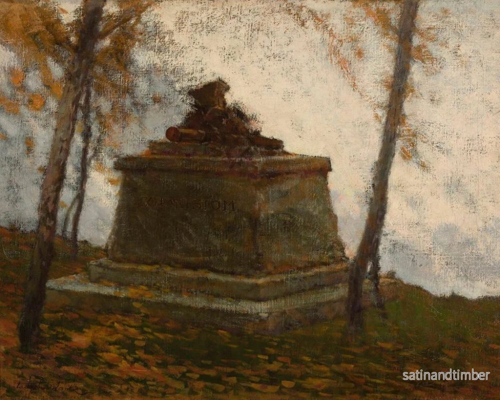 Reproduktion av målningen monument tillägnad legionärer - Władysław Wankie - Bild 2