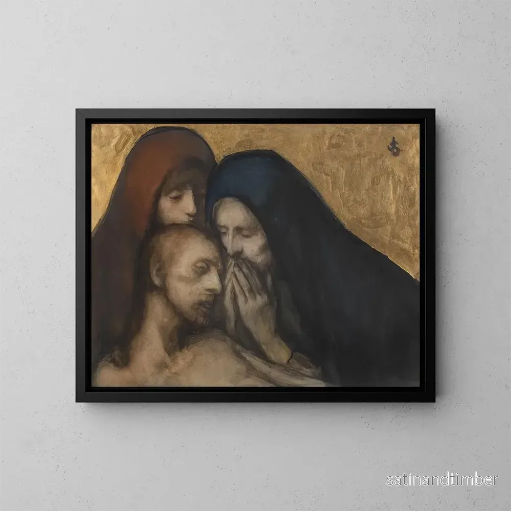 Reproduktion av målningen Lamentation du Christ - Jakob Smits