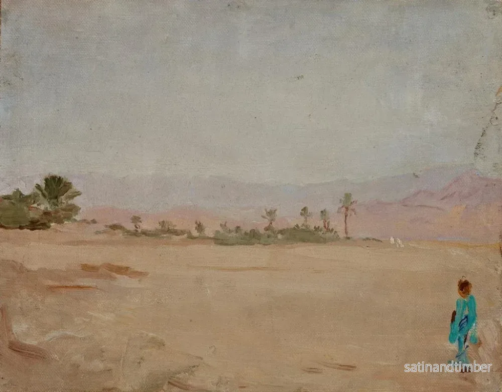Reproduktion av målningen Öken i Sahara - Jan Cybis - Bild 2