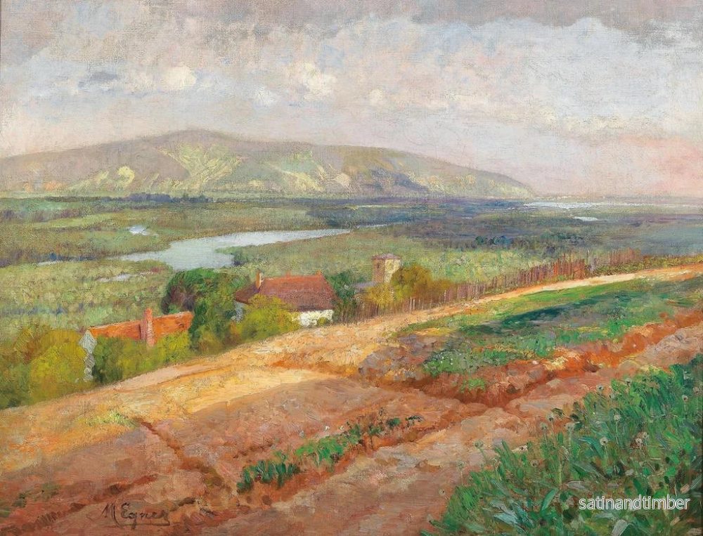 Reproduktion av målningen Vue sur le Bisamberg - Marie Egner - Bild 2
