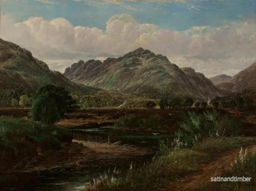 Reproduktion av målningen Glengoil - James M Robert Greenlees - Bild 2