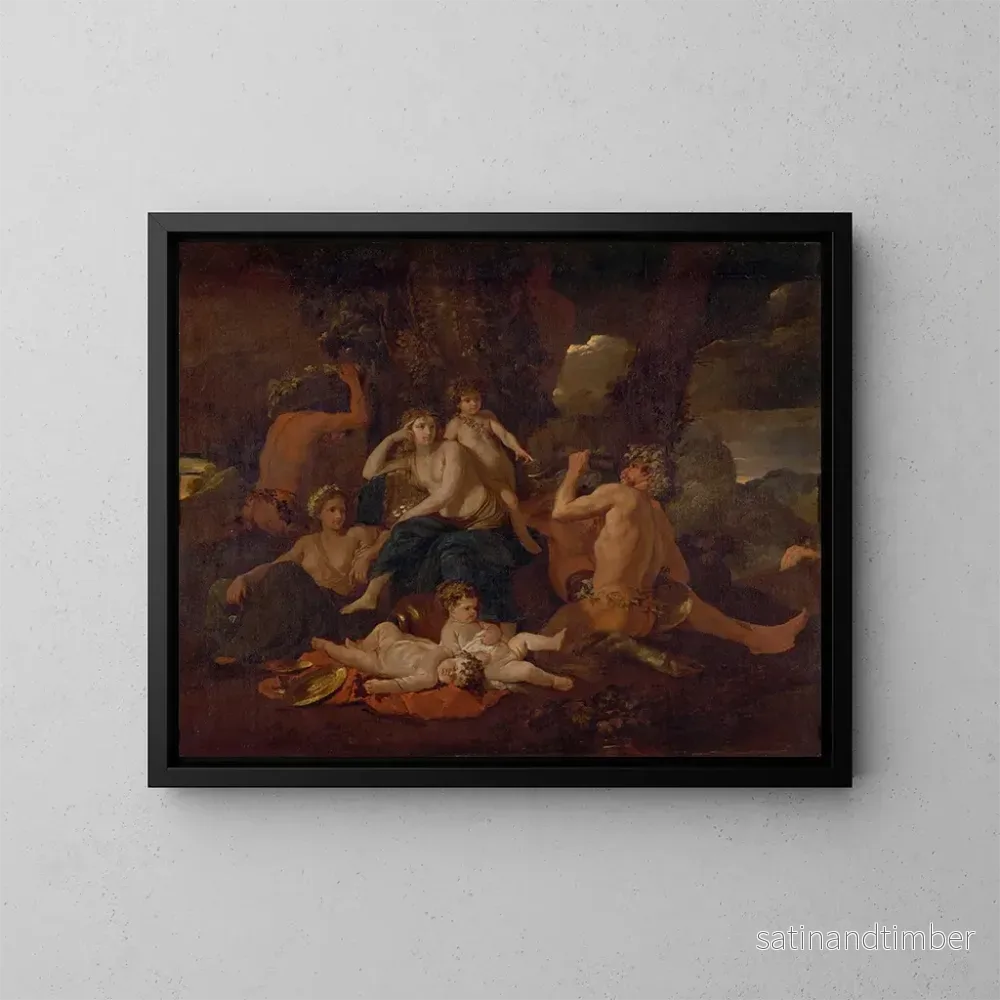 Reproduktion av målningen Längd: 60 cm, Höjd: 80 cm - Nicolas Poussin