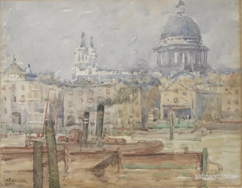 Reproduktion av målningen Saint-Paul - Charles Herbert Eastlake - Bild 2