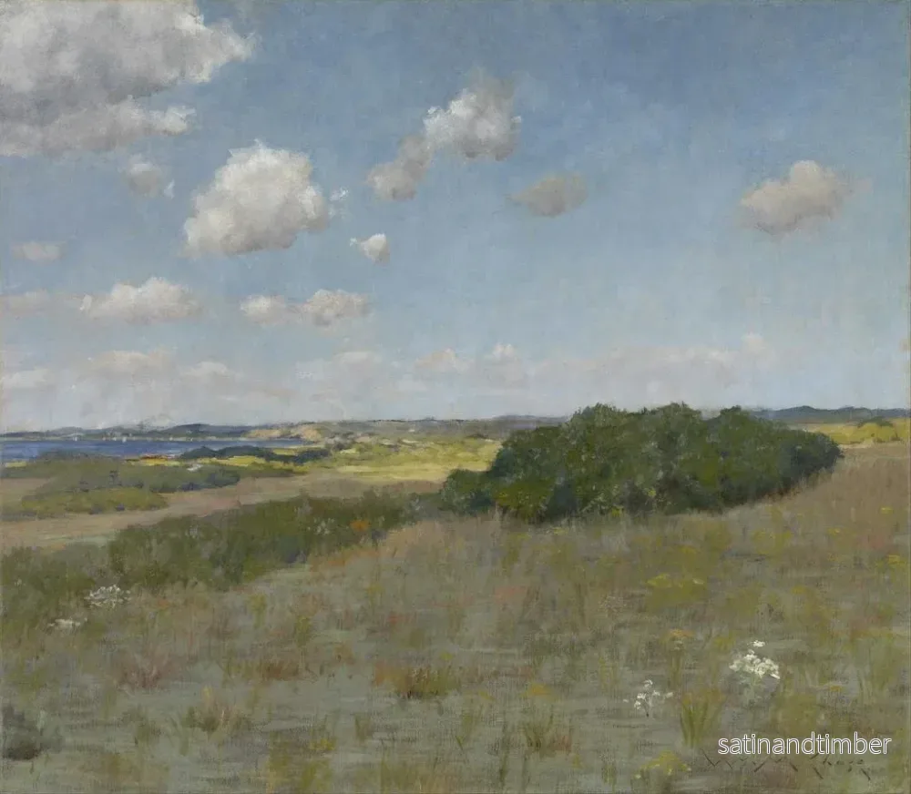 Reproduktion av målningen Lumière et ombre à Shinnecock Hills - William Merritt Chase - Bild 2