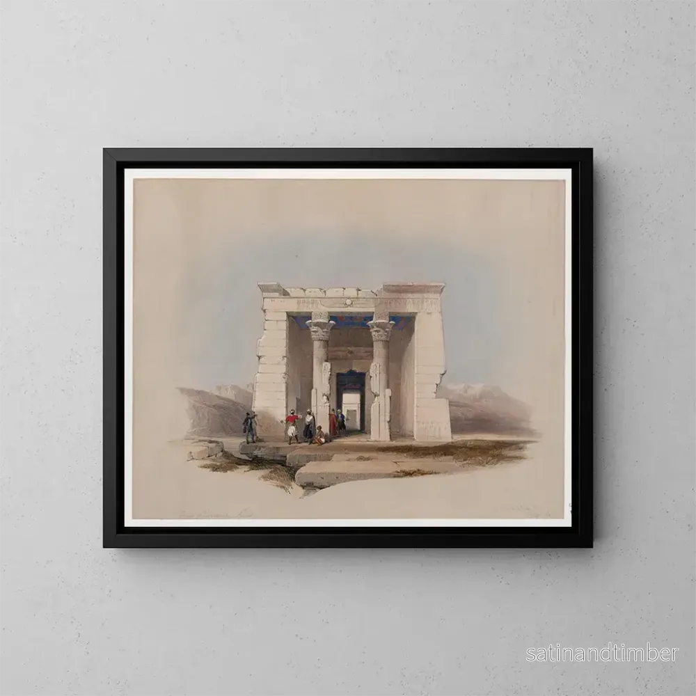 Reproduktion av målningen Temple de Dandour, Nubie – David Roberts Reproduktion av målningen Temple de Dandour, Nubie – David Roberts