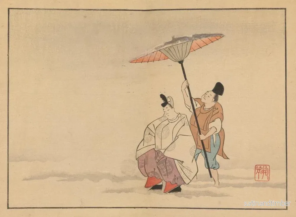 Reproduktion av målningen Sakai Hoitsu, målning 18 - Sakai Hōitsu - Bild 2