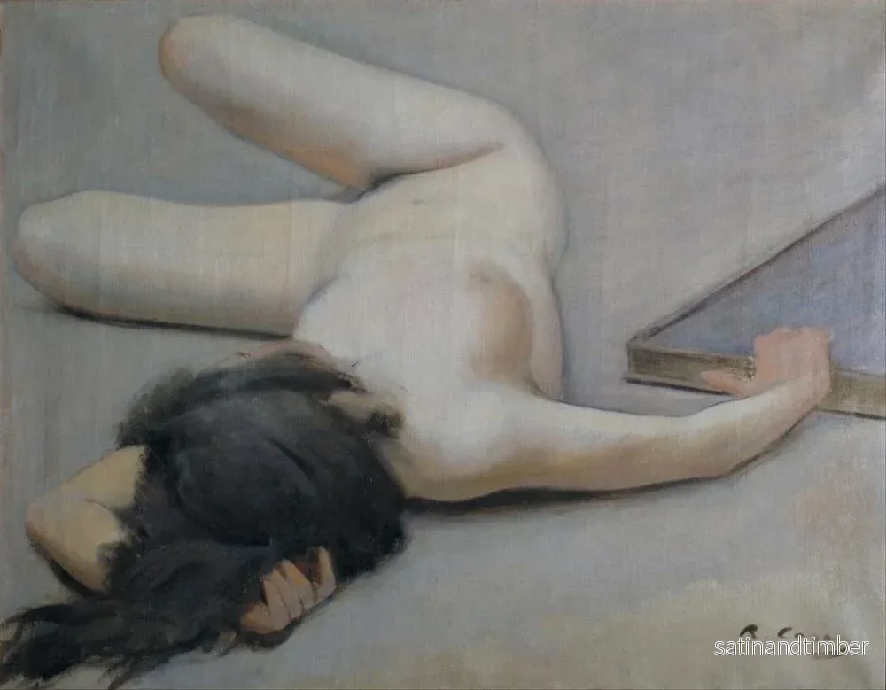 Reproduktion av målningen Nu feminin - Ramon Casas - Bild 2