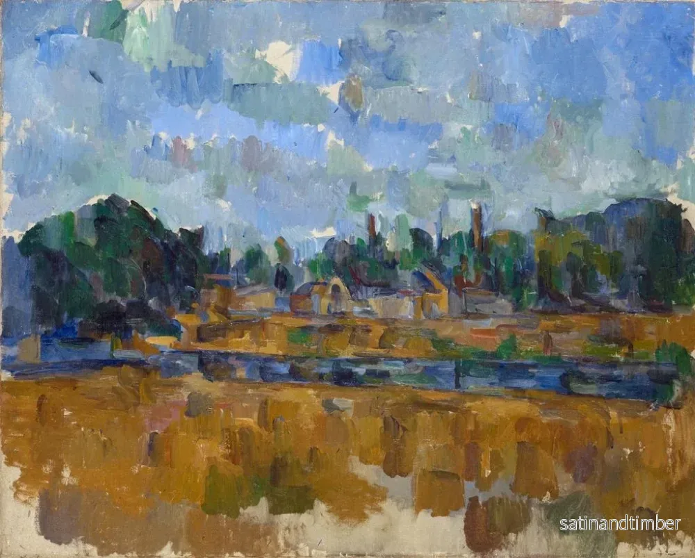 Reproduktion av målningen Rivage - Paul Cézanne - Bild 2